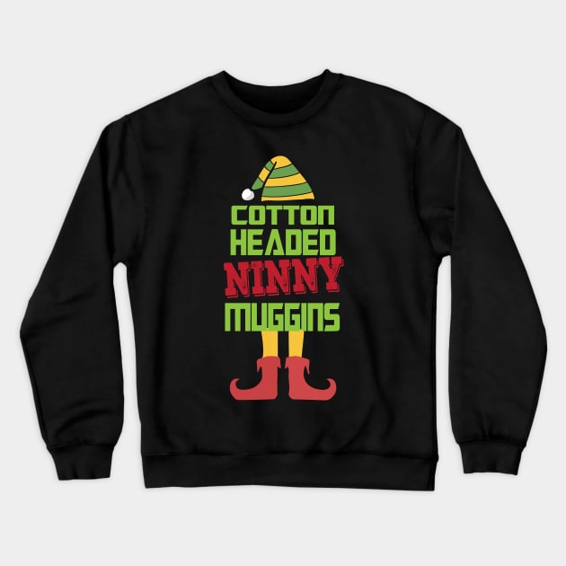 Christmas Elf Movie Crewneck Sweatshirt by SurpriseART